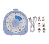 Visual Timer 60 Minutes/12H Countdown For Home School Work Kitchen Children Adult Mechanical Time Management Tool Countdown For Bathroom