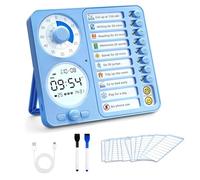 Visual Timer & Digital Alarm for Kids and Adults: Silent Time Management Tool with to-Do List for Home,Kitchen, School, Teacher and Classroom,Chore Chart for Kids