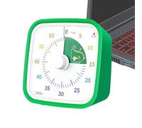 Visual Timer For Classroom - 60 Minutes Rainbow Disk Countdown Alarm With Protective Case, 3.94x3.94x2.36 In Adults Visual Timer For Teachers Students Kids Classroom School Office Home Meeting Kitchen