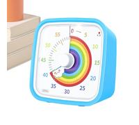 Visual Timer for Classroom - Rainbow Counter 60 Minutes with Protective Case - Timer for Adults, Teachers, Students, School, Home,
