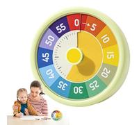 Visual Timer for Classroom - Rainbow Toddler Visual Timer,Countdown Watch 60 Minute Clock Digital Schedule for Management Homeschool Cooking Workout Gym Kitchen Brushing Teacher