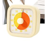 Visual Timer for Kids - 60 Minute Countdown Timer, Silent Time Management Tool, Portable Clock | Kitchen, Bathroom, Cooking, Learning, Homework, Shower, Exercise, Classroom, Learning Focus, Routine