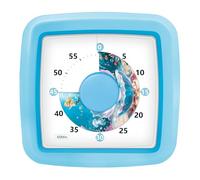 Visual Timer for Kids 60 Minute, Silent Countdown Clock with Ocean & Mermaid Design, ADHD Tools for Kids, Teacher Classroom Must Haves, Toddler Timer for Classroom Home Kitchen Homework, Blue