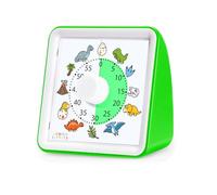 Visual Timer for Kids, Toddler, Autism, ADHD & Preschool Classroom - Animal Silent Countdown Timers - 60 Minute Productivity & Time Management Clock (Dinosaur)
