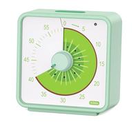 Visual Timer Fruit Pattern Countdown No Ticking Time Management Clock for Kids ADHD Autism Homework Classroom Teacher and Office(Kiwifruit)