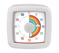 Visual Timer Timers for Kids Adults, 60-Minute Countdown Timer for Classroom, Kitchen Timer for Cooking (White)