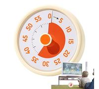 Visual Timer,Visual Clock Rainbow | Digital Clock 60 Minute Countdown Alarm Schedule for Management Homeschool Kitchen Cooking Workout Gym Teacher Potty