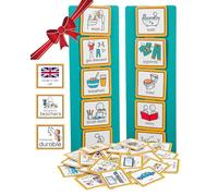 Visual Timetable Children's Routine Chart with 35 communication cards to support transition for autism, adhd, down's syndrome, speech and language delay. (Visual Timetable for Children at Home)