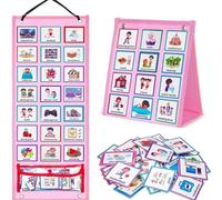 Visual Timetable for Kid | Daily Routine Chart For Children - Planning Board For Kids With 70 Pieces Visual Schedule Cards - Bedtime Routine Children Visual Schedule Daily Work Schedule