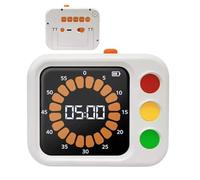 Visual Traffic Light Timer, Digital Time Management Tool, Adjustable Sound Reminder for Kitchen Office Study Tasks, Clear Countdown Display Features, Productivity Timing Equipment, Training Support