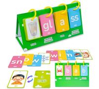 Visual Vocabulary Flashing Cards Multicolor Illustrated Educational Card for Effective Language Learning & Memory Retention Bilingual Learning Cards
