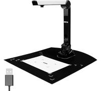Visualiser For Teaching Scanner Document Camera 10MP HD A4 Format Scanners For Laptops PC Portable Usb Doc Cam Photo Scanner Online Training With OCR, Scan Snap,Multiple Page Auto Scanning,L