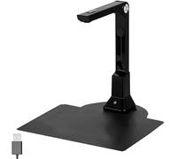 Visualiser For Teaching Scanner Document Camera Usb 10MP HD A4 Format Scanners For Laptops PC Portable Doc Cam Photo Scanner Online Training With OCR, Scan Snap,Multiple Page Auto Scanning,L