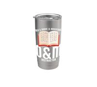 Visually Impaired Appreciation Brave O&M Instructor Stainless Steel Insulated Tumbler