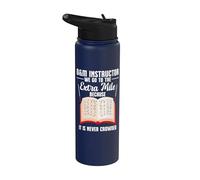 Visually Impaired Mile Orientation & Mobility Instructor Stainless Steel Insulated Water Bottle