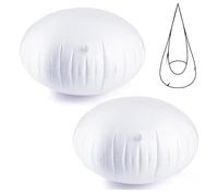 VIsuIvit Inflatable Cushion 27.5 in/70 cm Thicken PVC Inflatable Hammock Chair Cushion Fits Most Pod Swing Cushion (Cushion-2pcs)