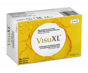 VisuXL Eye drops for long lasting dry eye relief Visu XL UD 30 x 0.33ml vials
