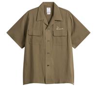 Visvim Men's Judd Short Sleeve Shirt Brown
