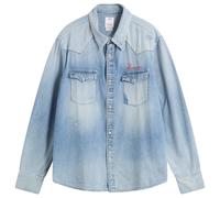 Visvim Men's Social Sculpture Crash Shirt Denim