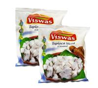 Viswas Tapioca Sliced 908g Frozen Cassava Slices Ready to Cook Yuca Root Perfect for Traditional Indian Authentic Kerala Style Kappa Slices Product from India Pack of 2