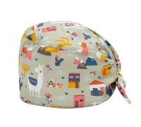 Visxcnu Surgical Hood Fabric Surgical Caps Fabric Nurse Accessories for Doctors, Nurses, Dentists, Pharmacists, Veterinarians, Medical Personnel, Reusable -NO.03