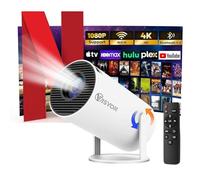 Visyon HY300 PRO+ 2026 | 1080P Full HD WiFi Projector with Android 14.0 - 12000 Lumens Portable Home Theater & Outdoor Movie Projector | Screen Mirroring for iOS/Android | Gaming & HDMI Compatible