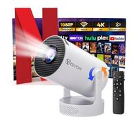 Visyon HY300 Ultra 2026 | 1080P Full HD WiFi Projector with Android 14.0 - 12000 Lumens Portable Home Theater & Outdoor Movie Projector | Screen Mirroring for iOS/Android | Gaming & HDMI Compatible