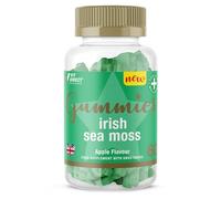 Vit Direct - Irish Sea Moss Gummies - 60 Apple Flavoured Gummies - Supports Immunity & Digestion - Rich in Vitamins - Improves Energy Levels - Vegan-Friendly Supplements