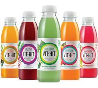 VIT HIT Vegan, Low Sugar, Low Calories, Vitamin Drink | 100% RDA of 8 Vitamins (12 x 500ml, Mixed Variety Pack)