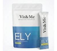 Vit&Me Electrolyte Powder Drink Mix Sachets, Hydration Electrolytes with Sodium Potassium Magnesium & Calcium, Zero Sugar Hydration Powder, Lemon Spritz Flavour, 7 Sachets
