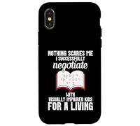 VIT Teacher Special Ed Negotiate Visually Impaired Teacher Case for iPhone X/XS