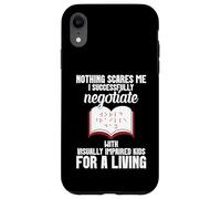 VIT Teacher Special Ed Negotiate Visually Impaired Teacher Case for iPhone XR