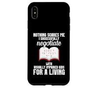 VIT Teacher Special Ed Negotiate Visually Impaired Teacher Case for iPhone XS Max