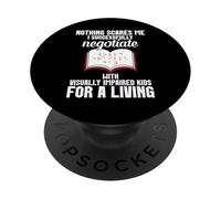 VIT Teacher Special Ed Negotiate Visually Impaired Teacher PopSockets Adhesive PopGrip
