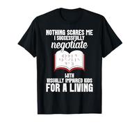 VIT Teacher Special Ed Negotiate Visually Impaired Teacher T-Shirt