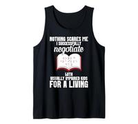 VIT Teacher Special Ed Negotiate Visually Impaired Teacher Tank Top