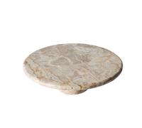 Vita Cake Stand Marble/Seashell