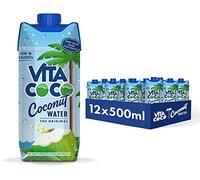 Vita Coco Original Coconut Water Multipack 500 ml x 12, Packed With Electrolytes, Gluten Free, Full of Vitamin C and Potassium