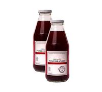 Vita Core | Organic Pomegranate Juice Blend - Pomegranate, Apple, Grape & Blackcurrant, 100% Organic, Refreshing & Nutrient-Rich | 500 ml (Pack of 2)