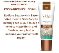 Vita Liberata Beauty Blur Face brightening tinted moisturizer with smoothing effect shade Dark 30 ml