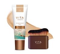 VITA LIBERATA Beauty Blur Light 30ml & Brush Bundle, BB/CC Cream, Hydrating complexion booster, Radiant Glow & Flawless Finish, Colour Corrector,