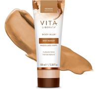 VITA LIBERATA Body Blur - Medium 100ml, Skin Perfecting Leg & Body Makeup, Wash