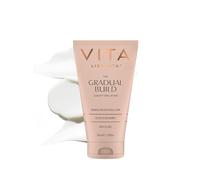 VITA LIBERATA Fabulous Gradual Tanning Lotion 100ml | Buildable Face and Body Fake Tan, Self Tan with Hyaluronic Acid and Aloe Vera, 8-hour Developing Gradual Tan