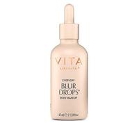 VITA LIBERATA Everyday Blur Drops Medium 47ml, Wash Off, Body Makeup Tanning Drops, Water Resistant, Matte Satin Skin Finish
