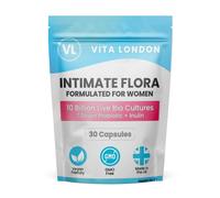 Vita London Women's Intimate Flora Probiotic Capsules for Women | Size: 60 Caps Vita London Multicolor 60 Caps