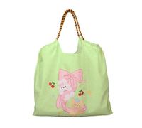 Vita rePETe + Refine | Reusable Shoulder Tote (Light Green L)