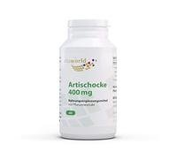 Vita World 3 Pack Artichoke 400 mg 3 x 60 Capsules Vegan Made in Germany
