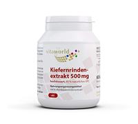 Vita World 3 Pack Pine Bark Extract 500mg High-Dose OPC oligomeric proanthocyanidins 3 x 60 Capsules Made in Germany