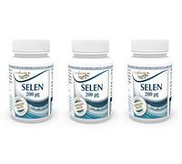 Vita World 3 Pack Selenium 200mcg 3 x 60 Tablets Made in Germany
