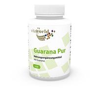 Vita World Guarana Pure 500Mg 120 Capsules Energy Made in Germany